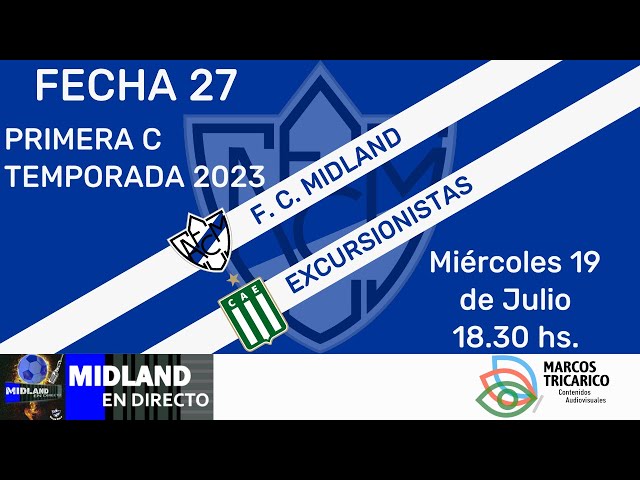 Ferrocarril Midland vs Excursionistas 19.07.2023 at Primera C Metropolitana  2023, Football