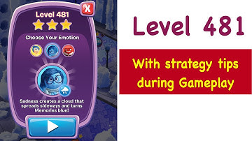 Inside Out Thought Bubbles Level 481 Tips and Strategy Gameplay Walkthrough No Boosters