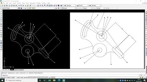 AutoCAD Practice 2D Drawing  (Exercise-3) /  Use Command and Shortcut