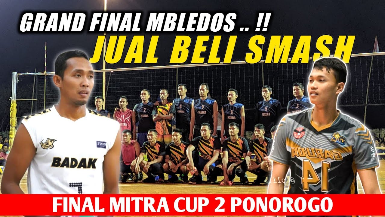 SMASH AGIL ANGGARA BUAT SIGIT TATANG KOCAR KACIR FINAL MITRA CUP 2 PONOROGO