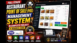 Restaurant Point of Sale (POS) Management System using PHP and MySQL: Complete Project + Source Code