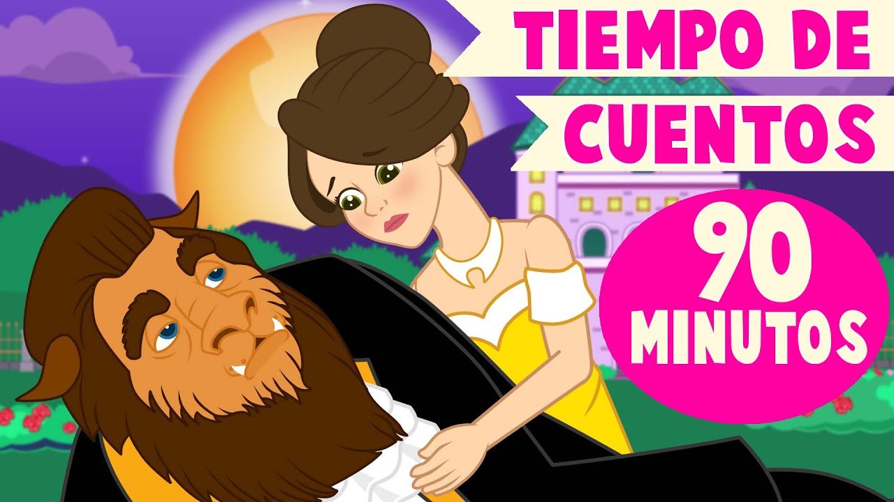 ⁣La Bella y la Bestia & Cenicienta & Blancanieves y 5 más cuentos infantiles en Español