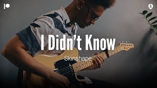 Download Lagu I Didn't Know - Skinshape (Guitar Cover) MP3 Download Lagu I Didn't Know - Skinshape (Guitar Cover) MP3