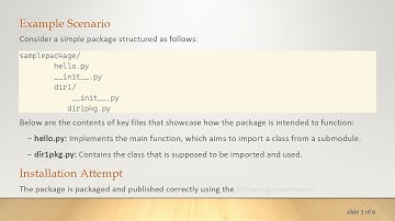 Resolving ModuleNotFoundError for Python Packages