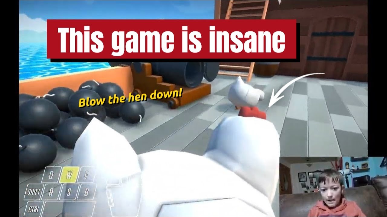 I Can't Believe This Chicken Game Exists - YouTube
