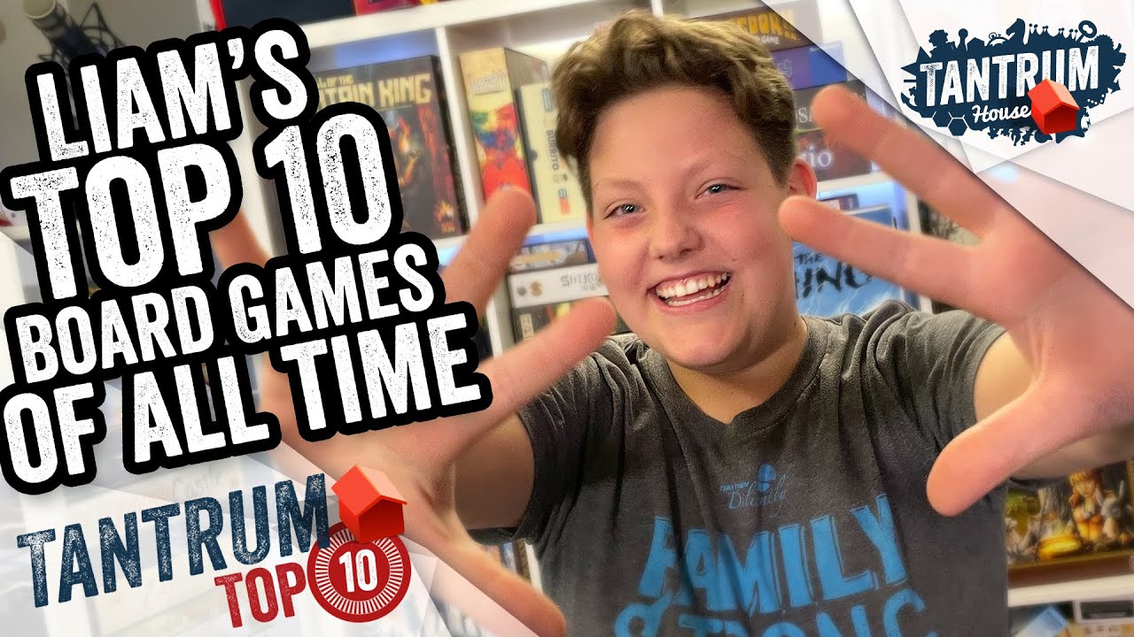 Liam's Top 10 Board Games of All Time