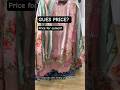 Latest Indian & Pakistani Party Wear Suits| लॉन & कॉटन सूट कलेक्शन Fashion Boutique Official#shorts