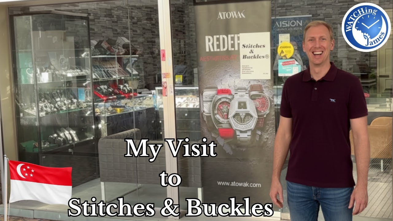 Скрытый магазин часов в Сингапуре — посещение магазина Stitches and Buckles