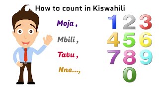 How to Count in Kiswahili || One to Twenty