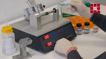 Measurement of the layer thickness with the BAQ Calo Tester kaloMAX II