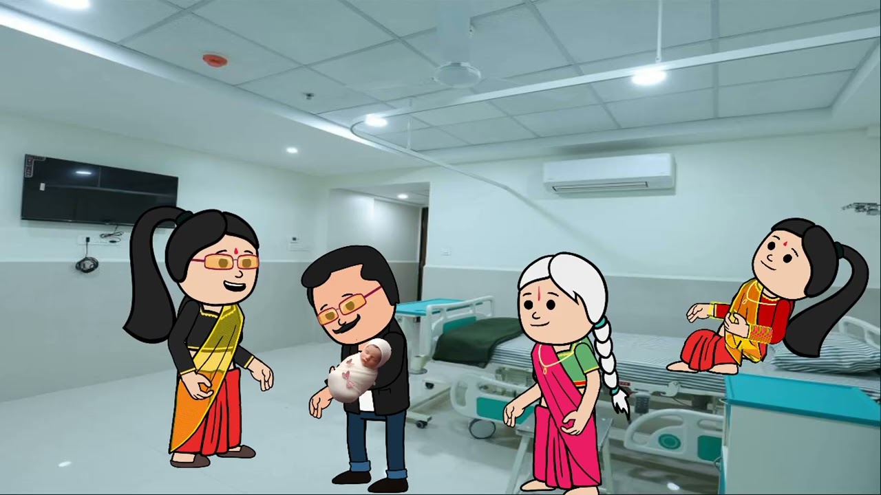 ಒಲವಿರದ ಪ್ರೀತಿ -85.ಮಗುವಿನ ನಿರೀಕ್ಷೆಯಲ್ಲಿದ್ದ ಕುಟುಂಬಕ್ಕೆ ಈಗ ಖುಷಿಯೋ ಖುಷಿ.ನಮ್ಮ ಧಾರವಾಡ. #cartoon