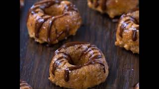 Healthy Almond Butter Donuts - Oil Free Recipe