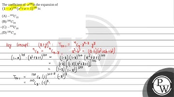 The coefficient of  x256in the expansion of (1-x)101x2+x+1)100 is:....