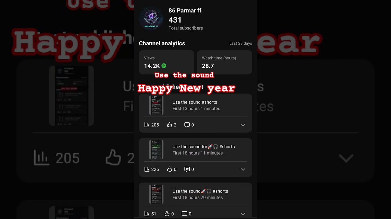 Use the sound #shorts — 86 Parmar ff YouTube video