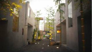 新建築2011年8月号「萩塚の長屋」藤野高志／生物建築舎