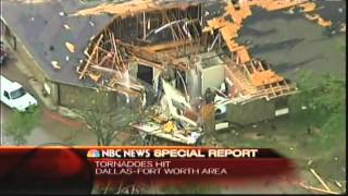NBC News Special Report - Dallas Tornado Outbreak - 4/3/2012 4:00pm ET