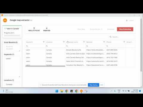 Google Map Data Extractor Tool | Data Miner | Data Scraper