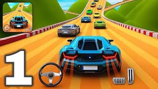 Wyścigi samochodowe 3D – opis rozgrywki, część 1 – poziomy 55–71 Wyścigi samochodowe 3D (Android,... screenshot 2