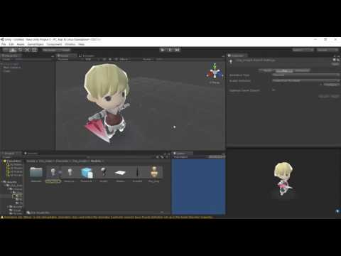 UNITY角色動作快速學會(animator)