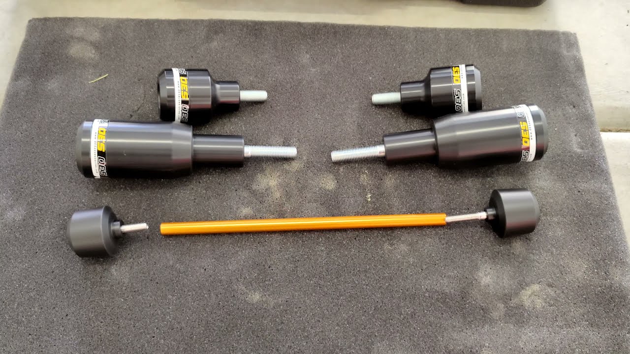 2020 Kawasaki Z900 OES Frame Sliders Installation