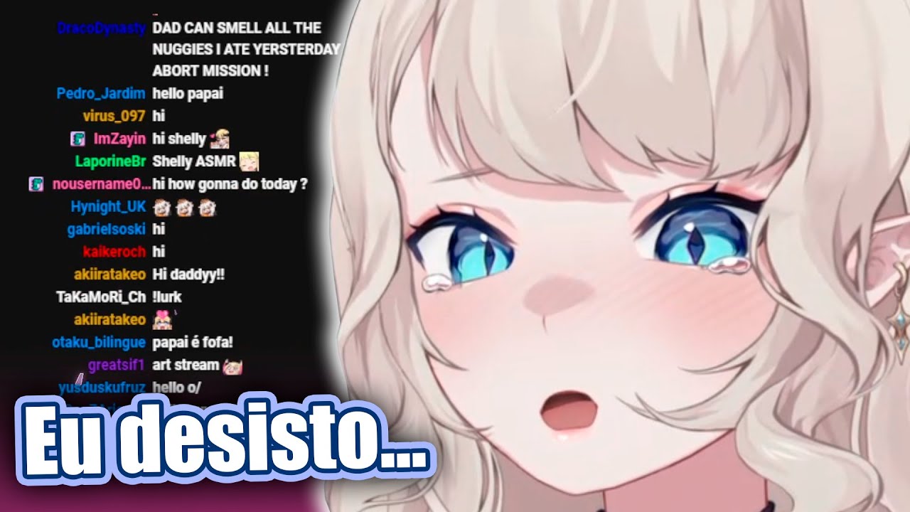 Ela apenas desistiu...