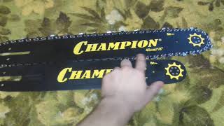 Лучшая шина на STIHL 361 за свои деньги!  Champion