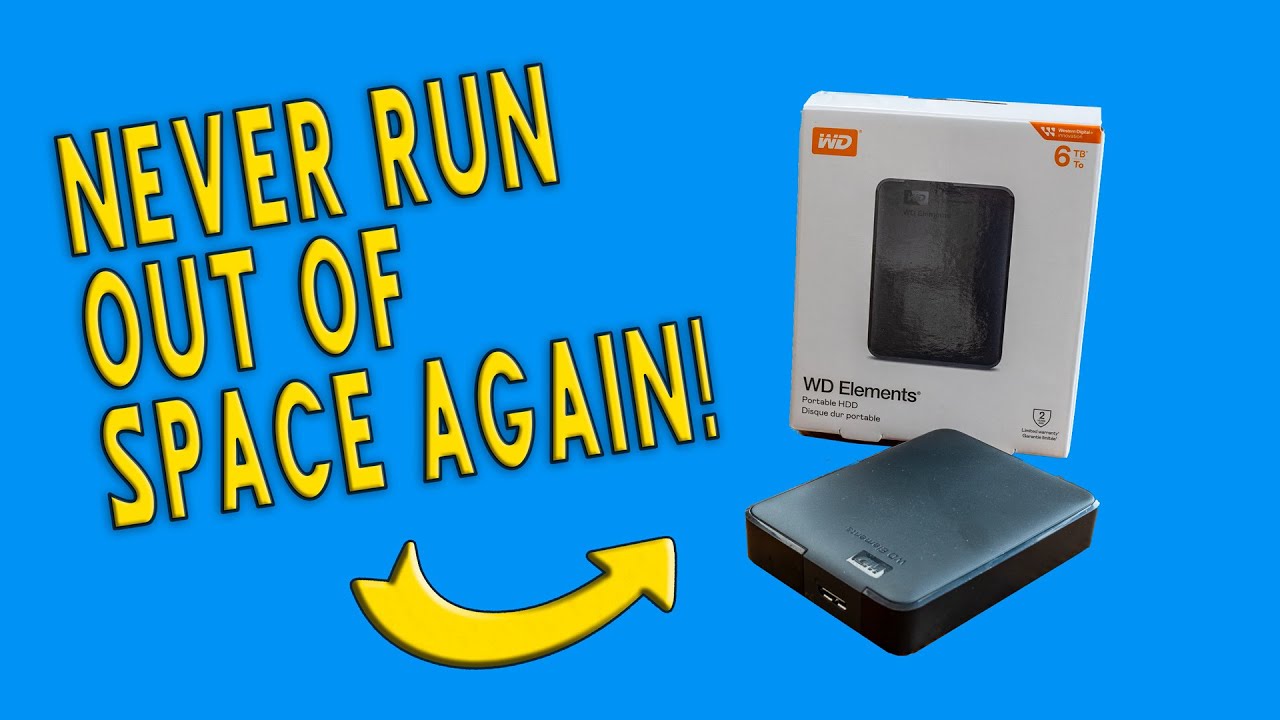 Western Digital 6TB Elements Portable Hard Drive Overview | is It