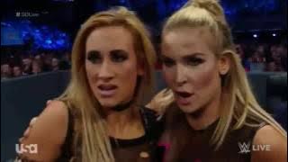 Naomi  Nikki Bella vs Carmella  Natalya WWE SmackDown