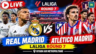 🔴Real Madrid vs Atlético LIVE: LaLiga Round 7 | Madrid Derby Football LIVE | Kylian Mbappé screenshot 5