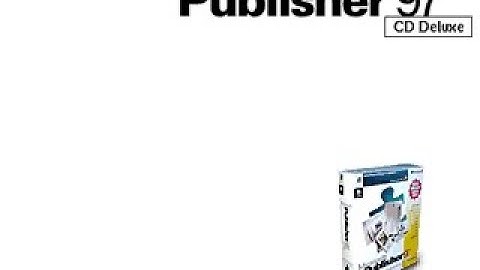 Microsoft® Publisher 97 CD Deluxe (Demo Video 1996)