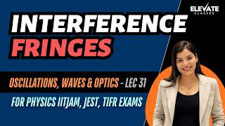 Lec 31: Interference | Fringes | Dr. Priyanka | Elevate Classes