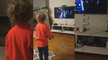 tVR Preview: Beat Saber for Kids on TV with Kinect and Touch Controllers