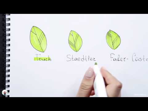 Обзор линеров фирмы Touch, сравниваем с Faber-Castel и Staedtler