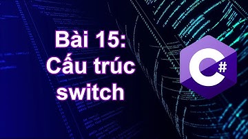 C# - Bài 15: Cấu trúc switch case