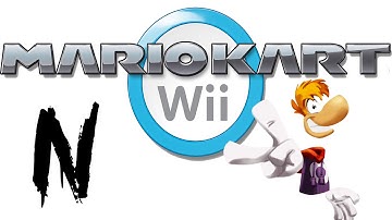 Mario Kart WII Custom Character Rayman By DJ lowgey