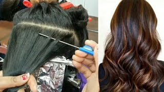 how to do permanent highlights for beginners step by step/Pooja Chaudhary khushi makeovers moradabad