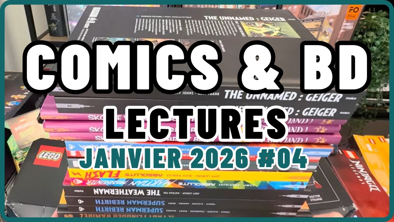 Lectures COMICS & BD de JANVIER 2026 | BILAN LECTURE #04 📚