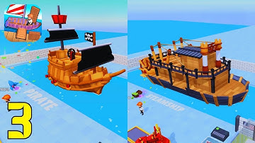 I Built a GIANT STEAMSHIP! 💨 | Ship Craft: Seaport Tycoon Gameplay Part 3