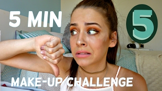 5 MINUTE MAKEUP CHALLENGE!