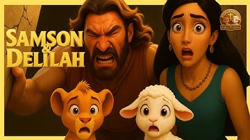 Samson and Delilah Bible Story for Kids | Bible Stories for Kids #biblestoriesforkids #getmoreviews