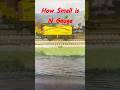 N Gauge, just how small is it?  #modeltrains #ngauge #ukmodel thumbnail