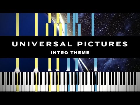 Universal Pictures Intro 1990 Piano Tutorial 