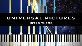 Universal Pictures Intro (1990) - Piano Tutorial