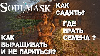 #4 Огород. Где брать семена? Как садить? Как выращивать автоматически? ▷ Soulmask