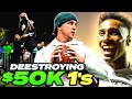 Deestroying asked me to throw with 50k on the line