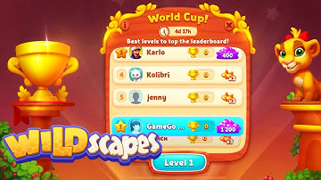Wildscapes World Cup level 1- 8 after Level 3580 HD Walkthrough | gameplay | android | GameGo Game