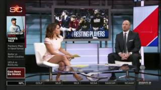 Elle Duncan Show off | ESPN