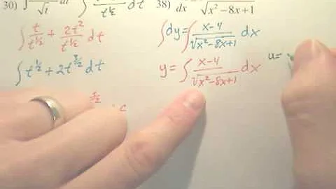 4.5b Integration by Substitution - Calculus