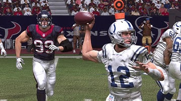 Madden 15 (PS4): Thursday Night Football - Texans vs Colts Sim