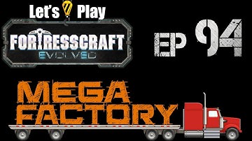 FortressCraft Evolved : Mega Factory - Ep 94 Automating Minecarts